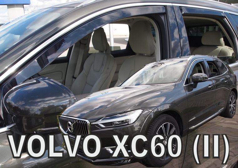Owiewki szyb na boczne drzwi, Volvo XC60 II, 2017, 5 drzw.