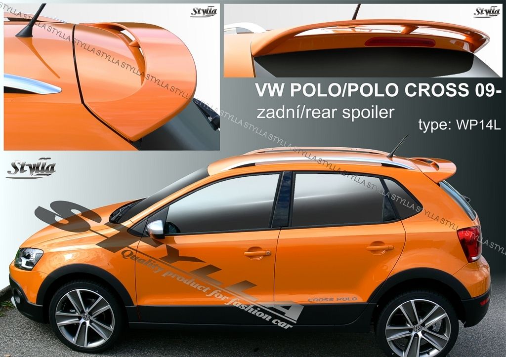 Spoiler na tylną klape górny, VW Polo V, 20092017