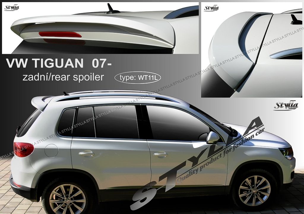 Spoiler na tylną klape górny, VW Tiguan I, 20072015
